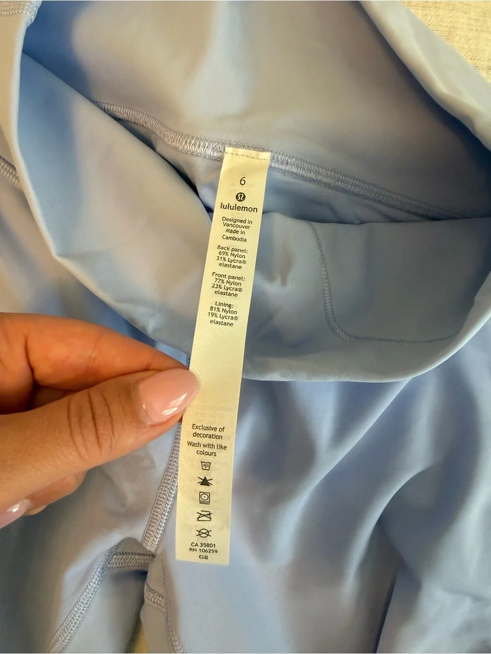 NWT Lululemon Wunder Under 25”